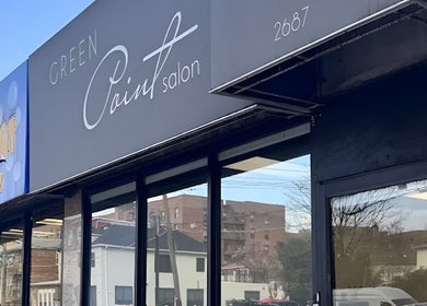Exterior of Anástasis Beauty, a chic venue in Brooklyn, USA, US with modern design.