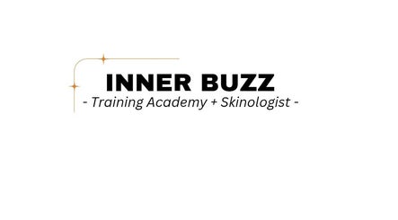 Inner Buzz logo featuring training academy and skinologist services in Redcar, England, GB.