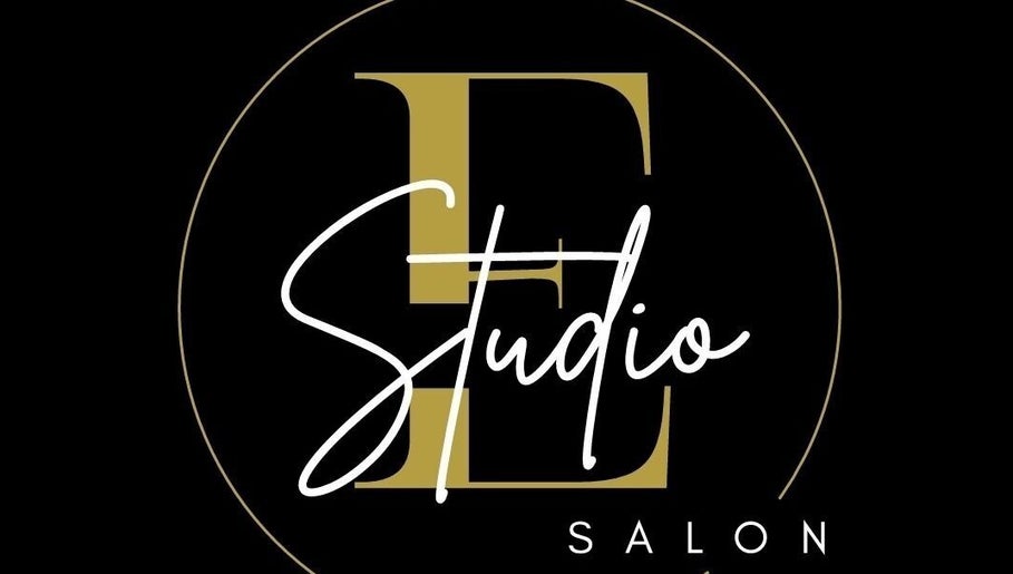 Logo of Studio E Salon in Fort Myers, Florida, US featuring a stylish gold and white design on black.