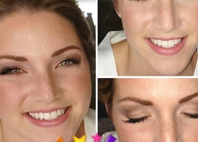 Makeup artistry showcased at Prodigo Day Spa & Salon in Harleysville, Pennsylvania, US.