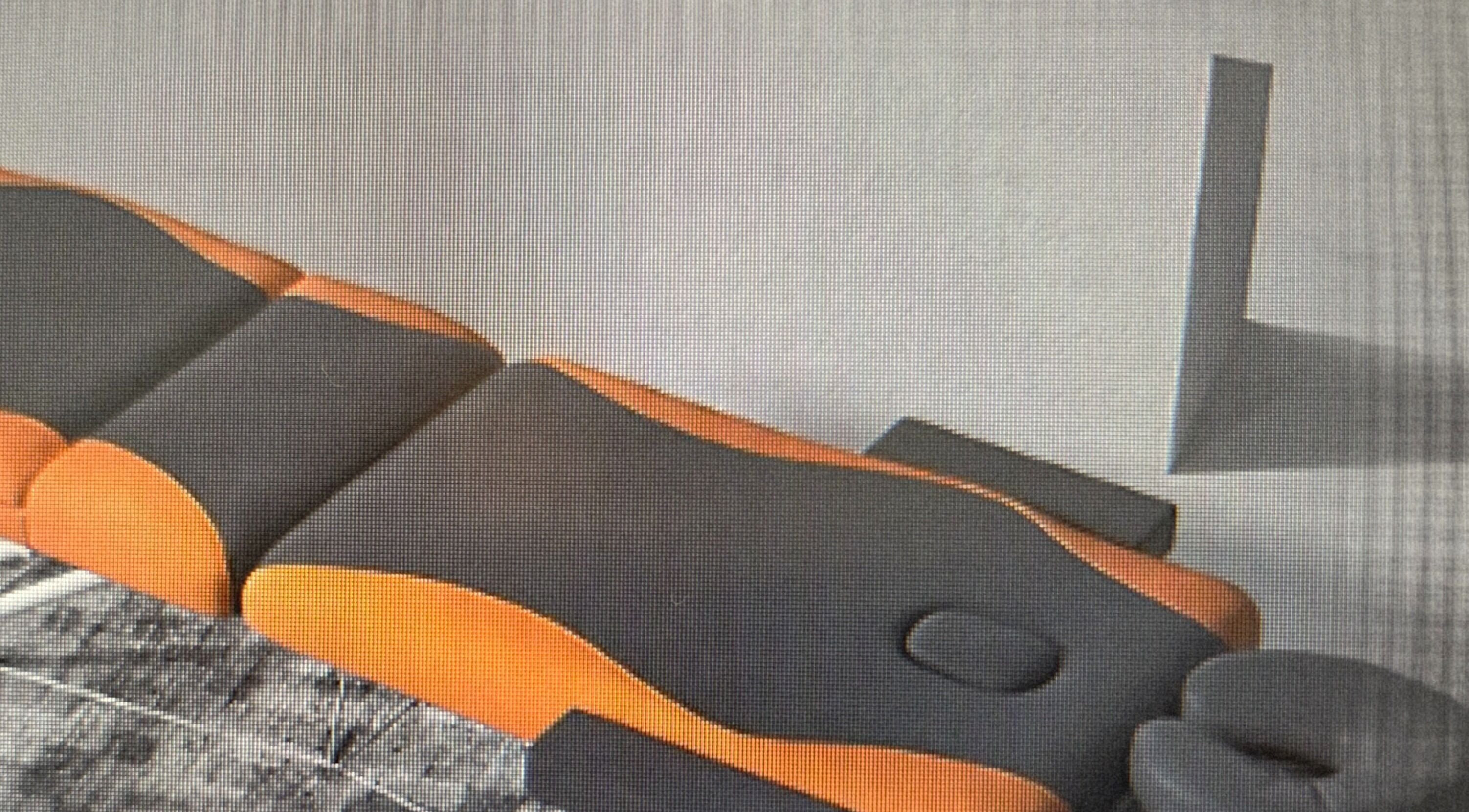 A modern massage table at Healing Hands Therapy, Stafford, England, GB, set for a relaxing therapy session.