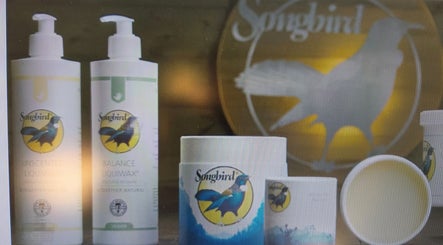 Songbird skincare products at Healing Hands Therapy, Stafford, England, GB. Enhance wellness and beauty naturally.
