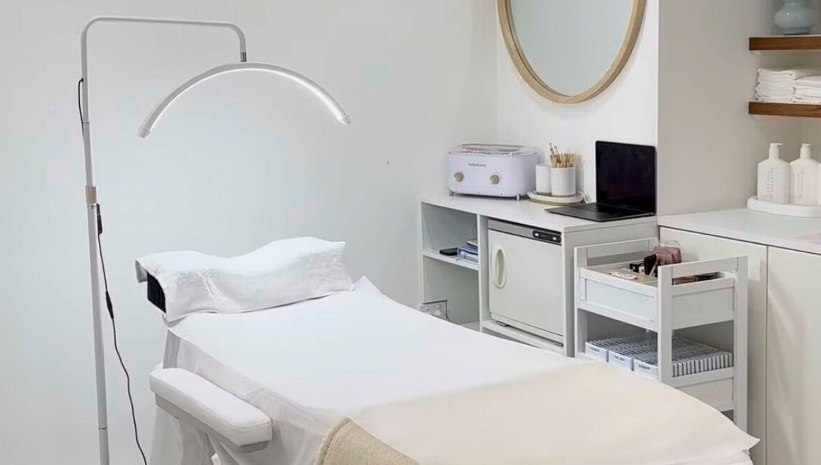 Modern treatment room at Beauty Beyond Browz - Hallidays Point, Hallidays Point, New South Wales, AU.
