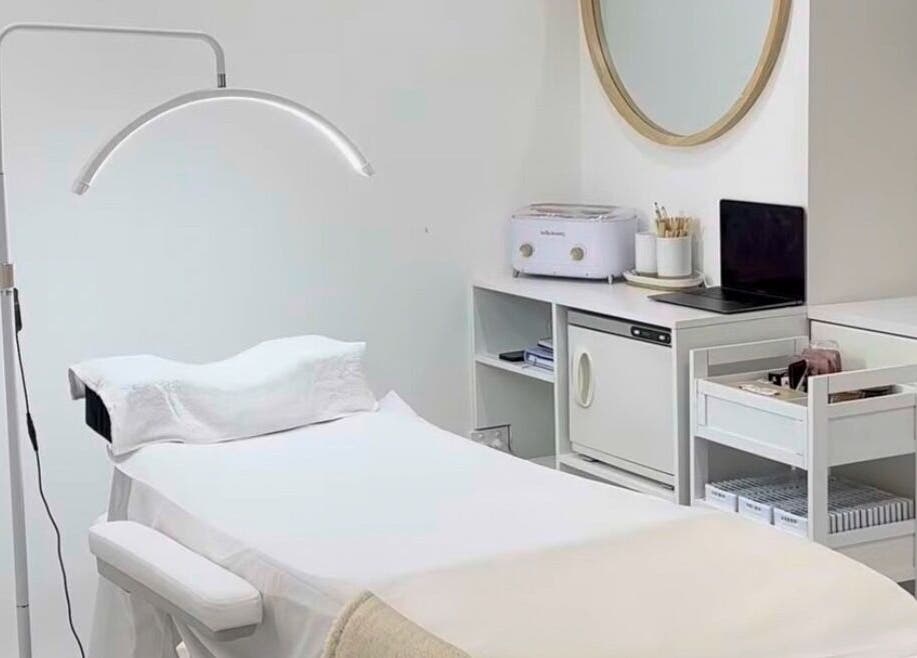 Modern treatment room at Beauty Beyond Browz - Hallidays Point, Hallidays Point, New South Wales, AU.