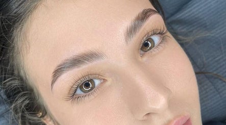 Beautifully groomed eyebrows at Nails & Beauty By Kelly, Boyne Island, Queensland, AU.
