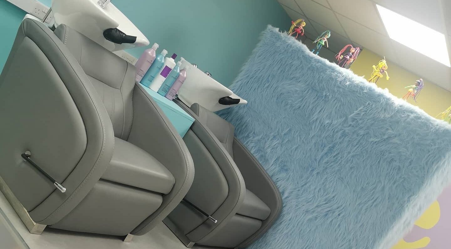 Luxurious wash stations at The Space, Southampton, England, GB, offering premium beauty services.