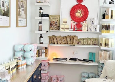Luxury spa products at TAMBAC Therapy Centre: Luxury Head Spa & Massage, East Victoria Park, Western Australia, AU.