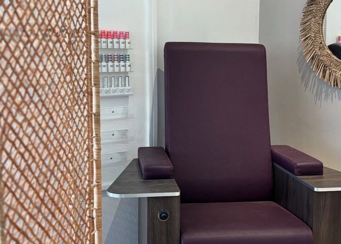 Comfortable chair at Oval & Arch, Nuve Clinic, Cranbrook, England, GB provides a serene wellness experience.