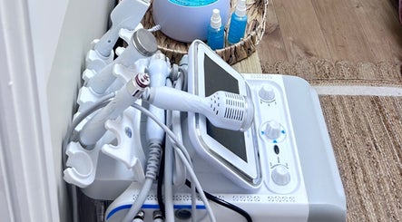 Advanced beauty equipment at Lotus Skin, Beauty and Wellness, Mansfield, England, GB for skincare treatments.