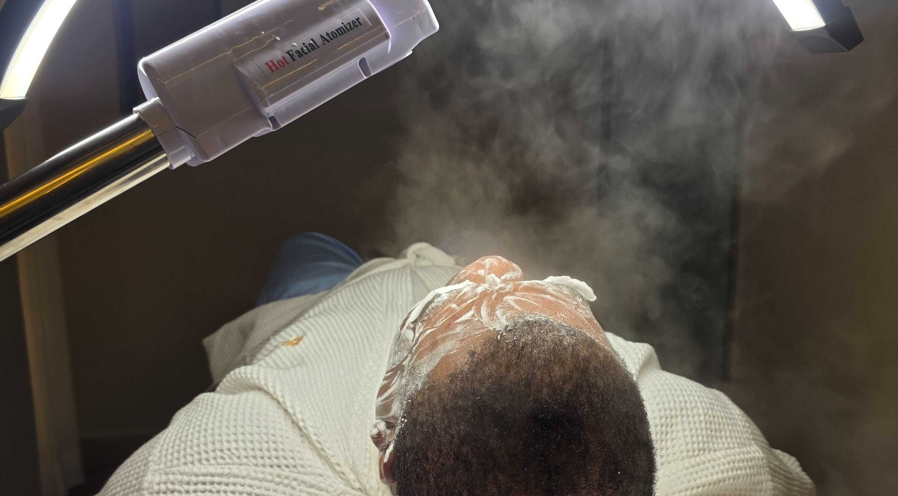 Facial treatment with steaming at Serenity Beauty Spa & Aesthetics, Abuja, Federal Capital Territory, NG.