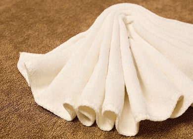 Luxurious white towels at Healix Spa & Massage Therapy, St Leonards, New South Wales, AU.