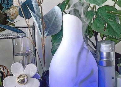 Soothing ambiance with diffuser and products at Homebush Beauty Skin Care, Homebush, New South Wales, AU.