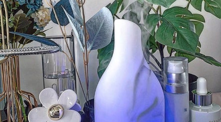 Soothing ambiance with diffuser and products at Homebush Beauty Skin Care, Homebush, New South Wales, AU.