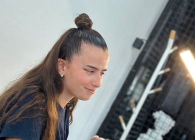 Cliente satisfeita no Tatianabeautycare, Viana Do Castelo, Viana Do Castelo, PT, após tratamento de beleza.