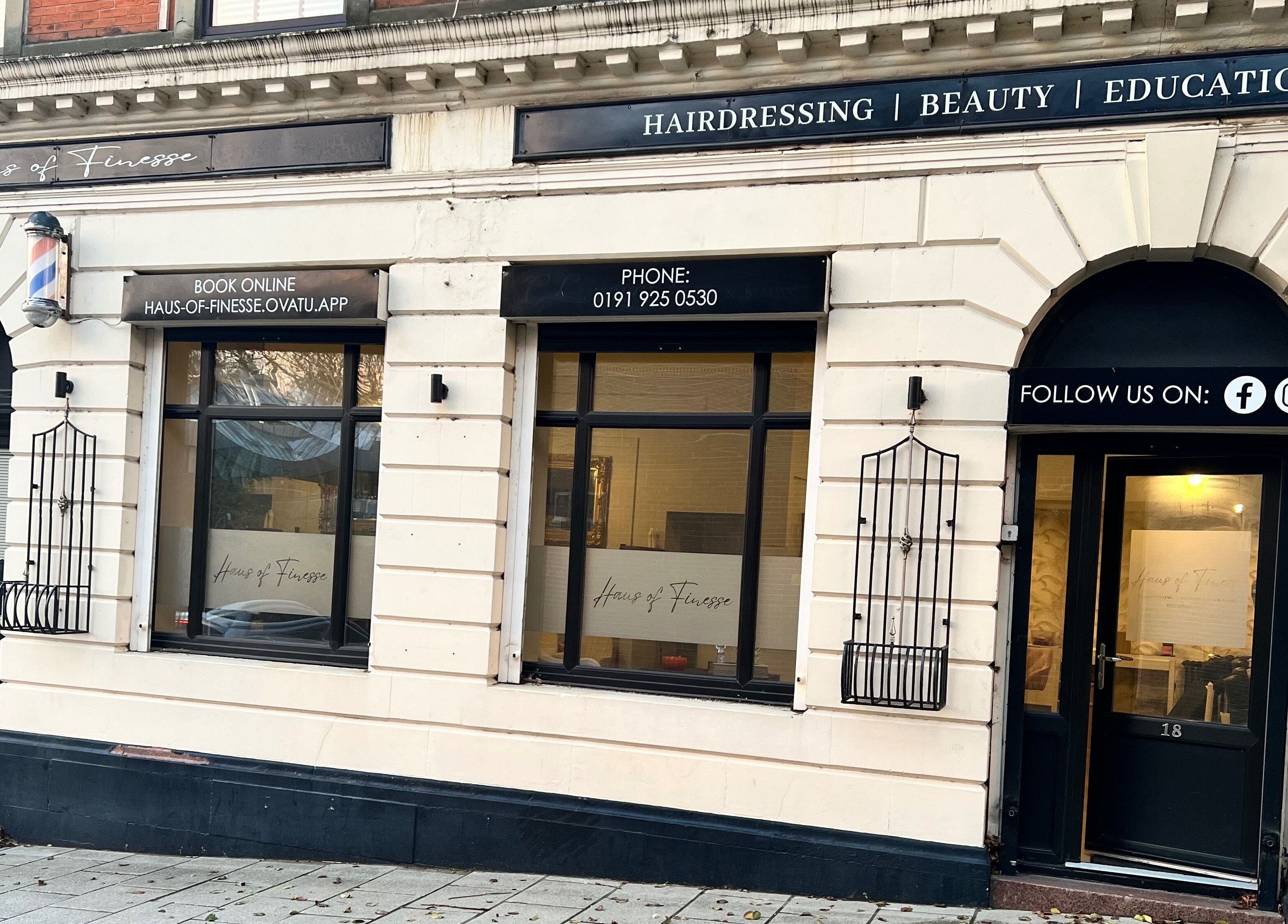 Front of Freedom Beauty Co by Helen Isaacson in Houghton Le Spring, England, GB, showcasing beauty and education.