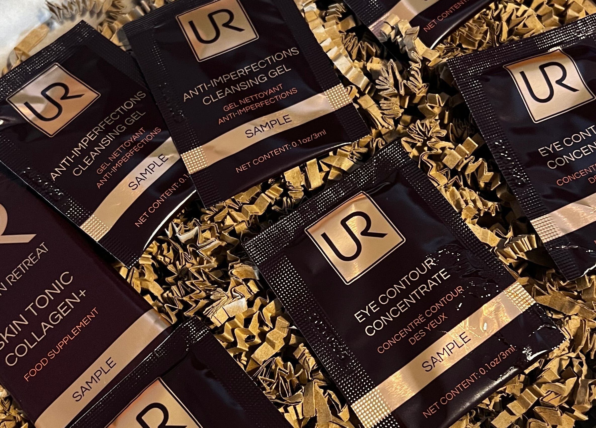 Beauty samples at Freedom Beauty Co by Helen Isaacson, Houghton Le Spring, England, GB showcasing premium care.