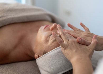 Relaxing facial treatment at Julie Devoisselle Facialiste in Singapore, Singapore, SG, enhancing skin rejuvenation.