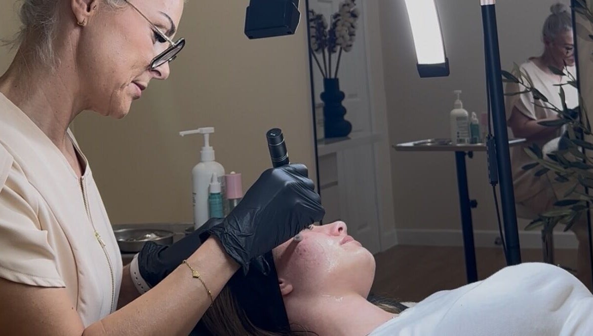 Skincare treatment at J9 Aesthetics, Harworth, England, GB, showcasing professional care and expertise.