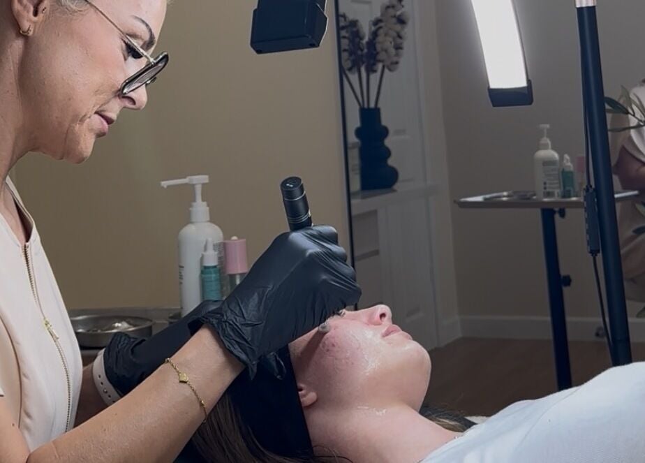 Skincare treatment at J9 Aesthetics, Harworth, England, GB, showcasing professional care and expertise.