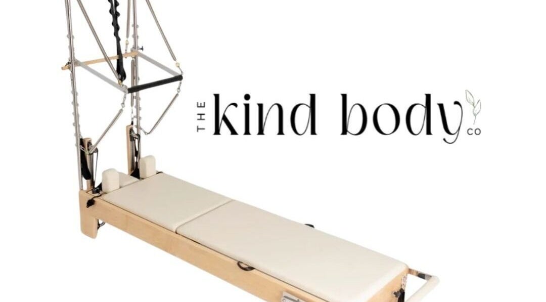 Reformer for Pilates Mat Class at The Kind Body Co, Sturgeon Bay, Wisconsin, US.