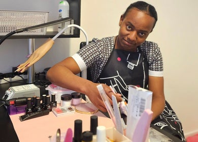 Professional nail technician at Fab Nails - Mobile Nail Services in Newcastle upon Tyne, England, GB.