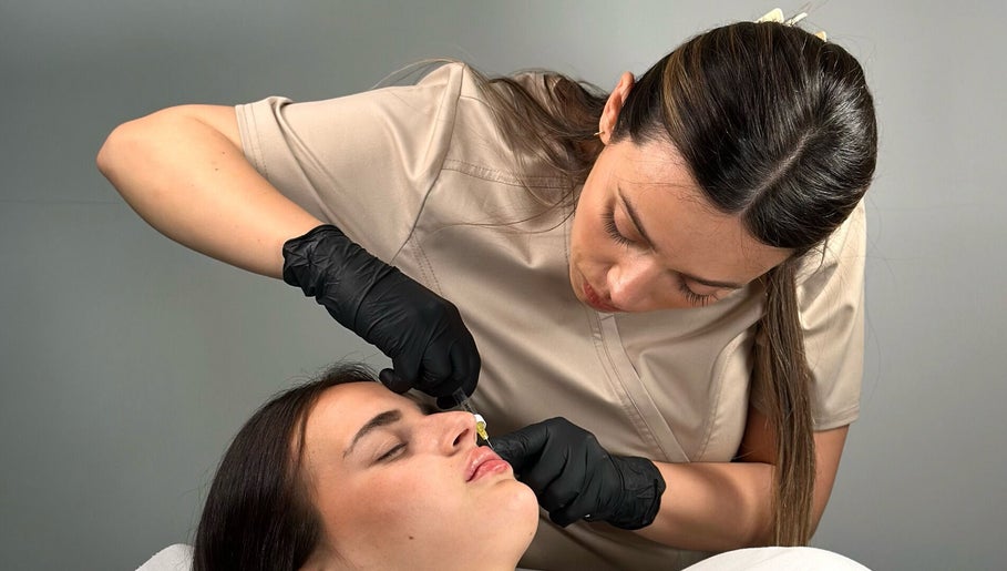 Professional beauty treatment at Malora in Birkirkara, MT, showcasing precision and care.
