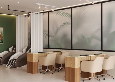 Relaxing massage chairs at Serene Retreat & Social Spa - Gregory Hills, Gregory Hills, New South Wales, AU.