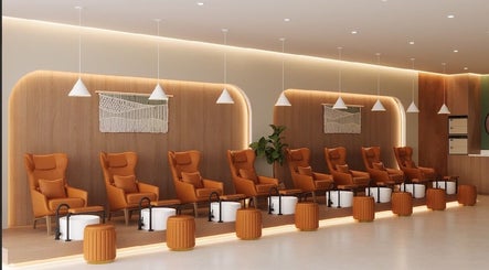 Elegant seating at Serene Retreat & Social Spa - Gregory Hills, New South Wales, AU.