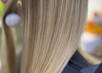 Beautifully styled blonde hair at The Beauty Salon By Andy, Hồ Chí Minh, Phường Bến Thành, VN.