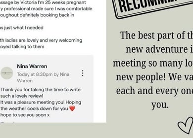 Client testimonials and appreciation at James Aesthetics, Northampton, England, GB.