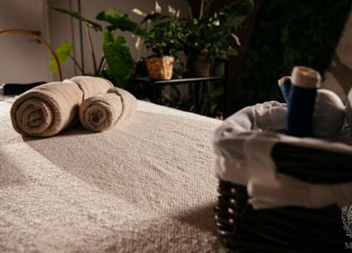 Entspannte Atmosphäre bei Murashki Head Spa in Mannheim, Baden-Württemberg, DE mit weichen Handtüchern.