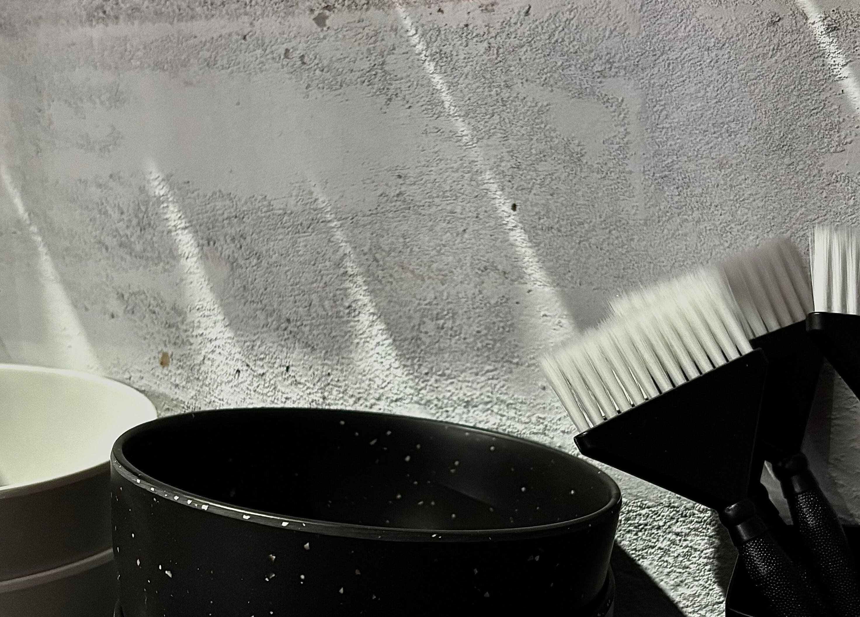 Minimalist beauty setup with bowls and brushes at Simply, Gabriella, Newcastle, New South Wales, AU.