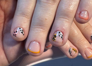 Stylish nail art at Laura Kate Nails, Kidsgrove, England, GB. Unique patterns and vibrant colors.