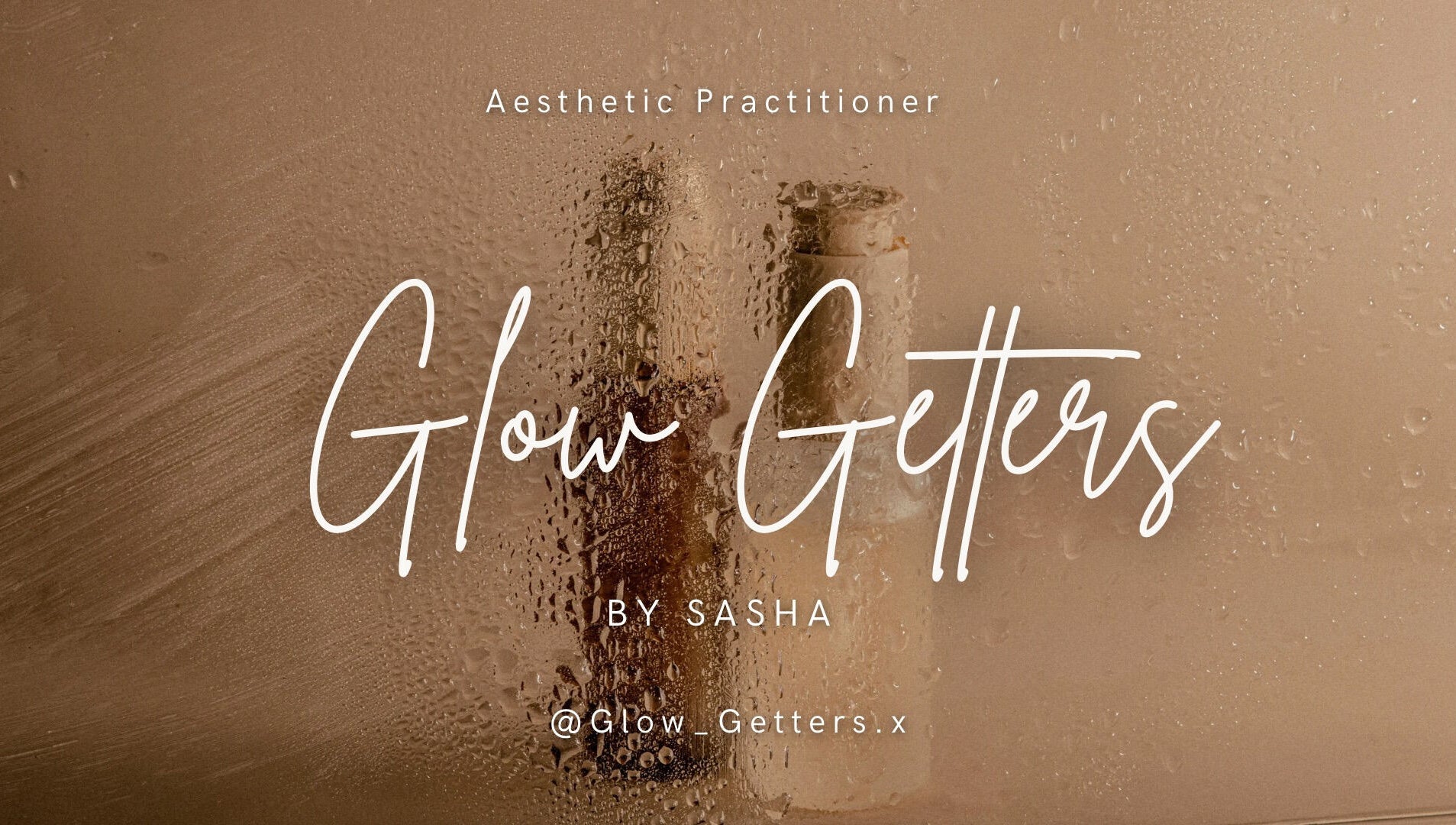 Glow Getters aesthetic logo with misty background in Ballyfermot, County Dublin, IE