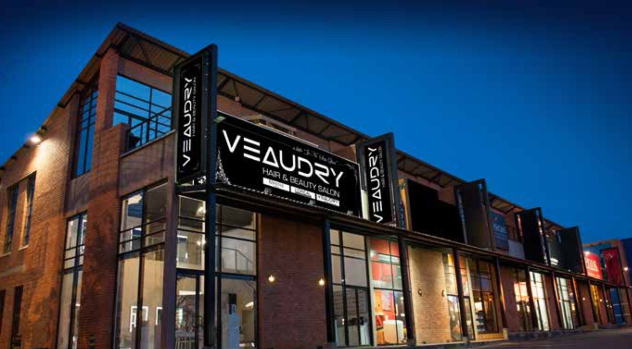 Veaudry International JOHANNESBURG exterior at night in Johannesburg, Gauteng, ZA showcasing elegant architecture.