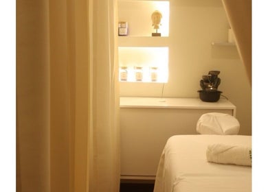 Sala de tranquilidad en Holistic Head Spa, Santo Domingo, Distrito Nacional, DO. Ambiente relajante.