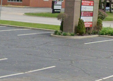 Spacious parking at Flutter + Frame Co., Highland, Indiana, US, provides accessible and convenient access.