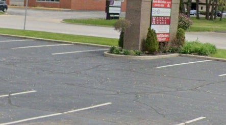 Spacious parking at Flutter + Frame Co., Highland, Indiana, US, provides accessible and convenient access.