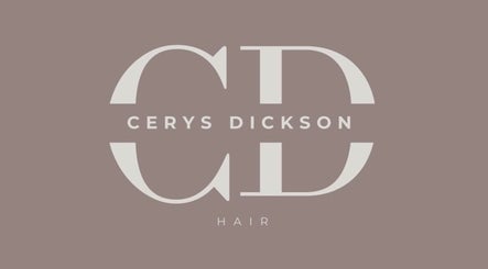 Logo of Cerys Dickson Hair at KM Hair Lounge, East Kilbride, Scotland, GB with initials CD.