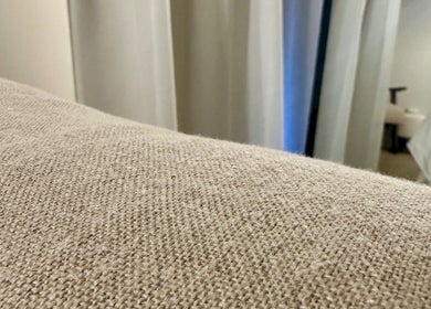 Relaxing treatment area at Beauty by Ella, Derby, England, GB, showcasing a serene and comfortable spa environment.