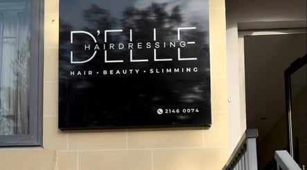 Entrance signage for Aesthetics by Lourdes Zammit Calleja, Is-siġġiewi, MT.