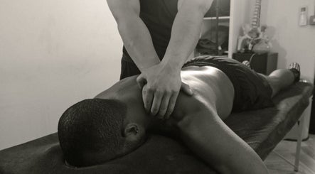 Massage therapy at A Fitness - Health and Wellness Clinic, London, England, GB. Professional hands-on treatment.