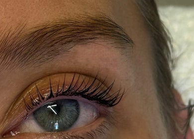 Close-up of eye showcasing stunning lashes at Sophabulous - Lashes by Soph in Leeds, England, GB.
