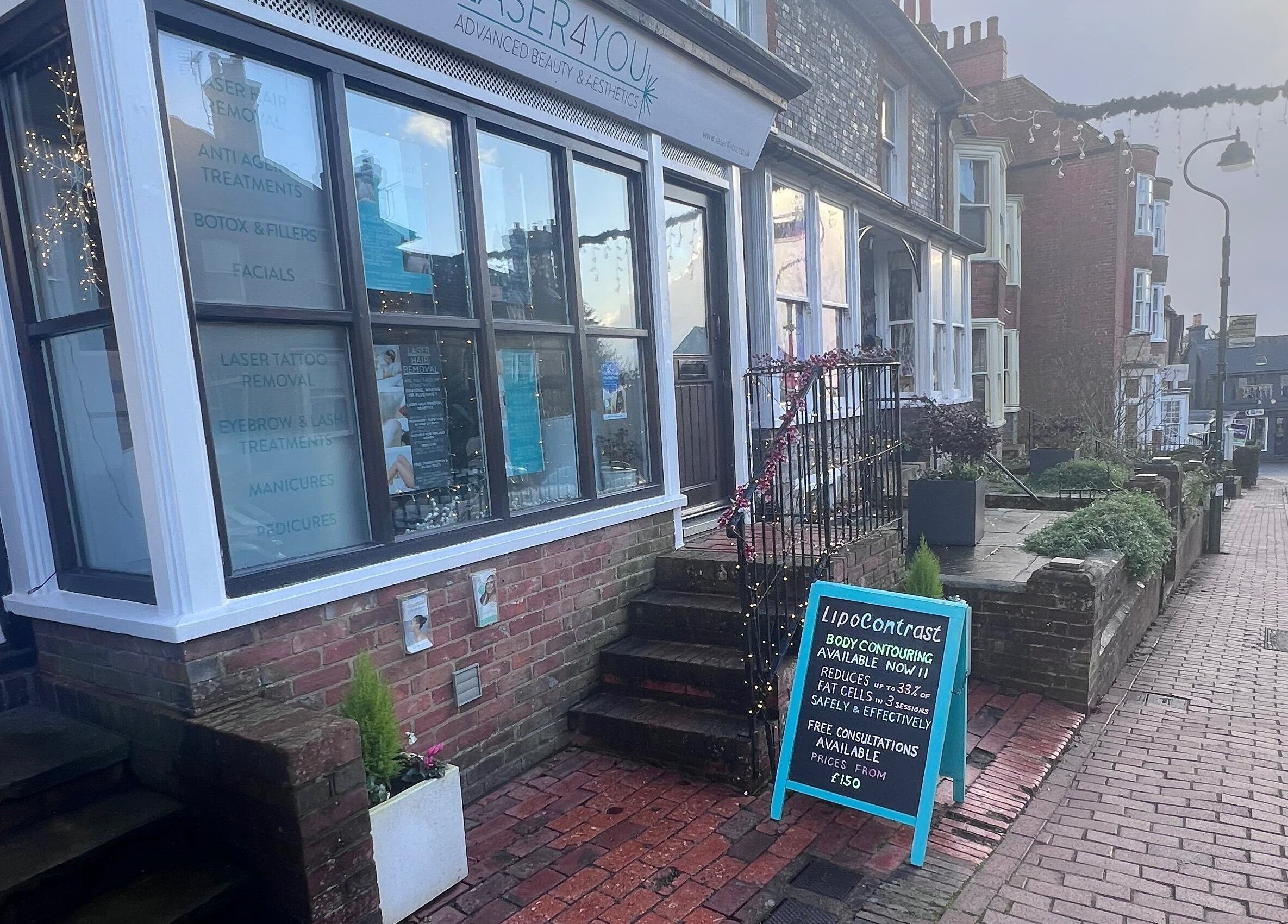 Exterior of Blooms Beauty Room - Cuckfield, featuring street in Cuckfield, England, GB.