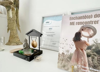 Tableau de relaxation avec décor zen chez Susana MARQUES - Coach de Vie, Differdange, Differdange, LU.