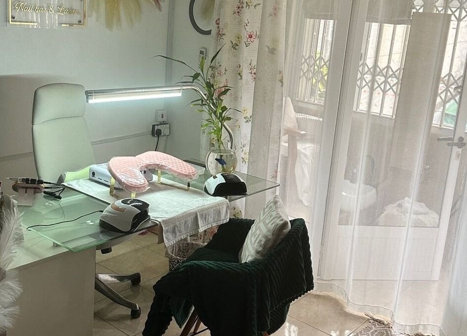 Chic nail station at Gorgeous Nail Bar & Lashes, Port Louis, Port Louis District, MU, offering premium services.