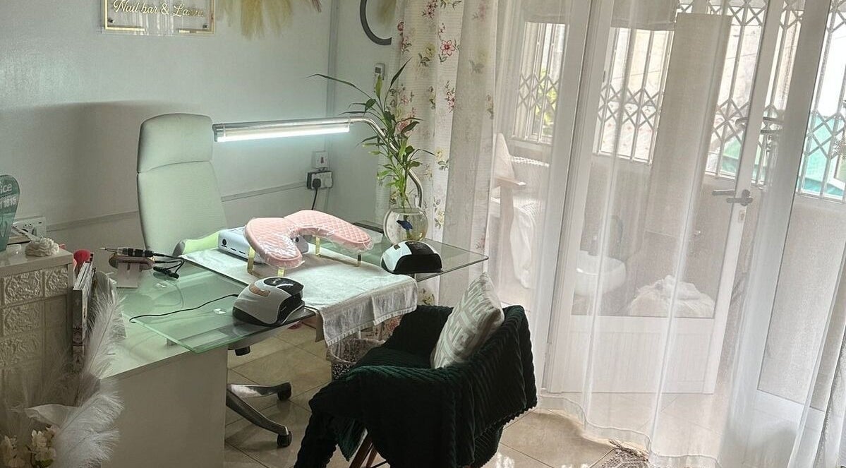 Chic nail station at Gorgeous Nail Bar & Lashes, Port Louis, Port Louis District, MU, offering premium services.
