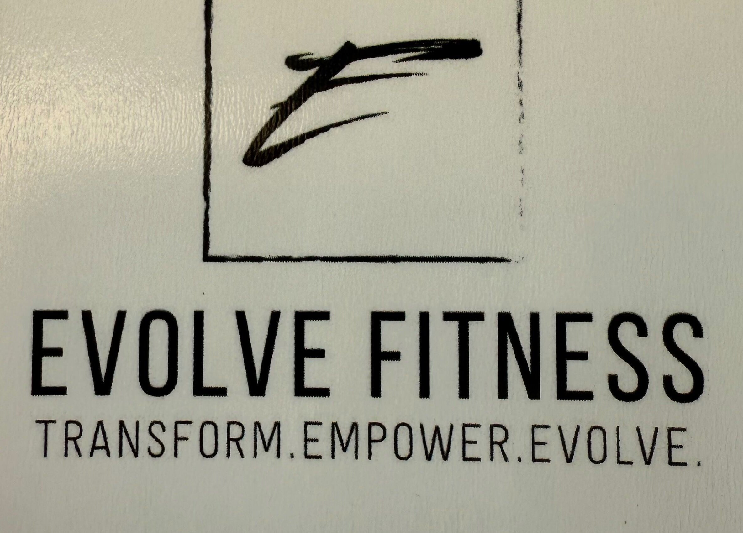 Evolve Massage logo sign in Invercargill, Southland Region, NZ. Minimalistic design showcasing venue's name.