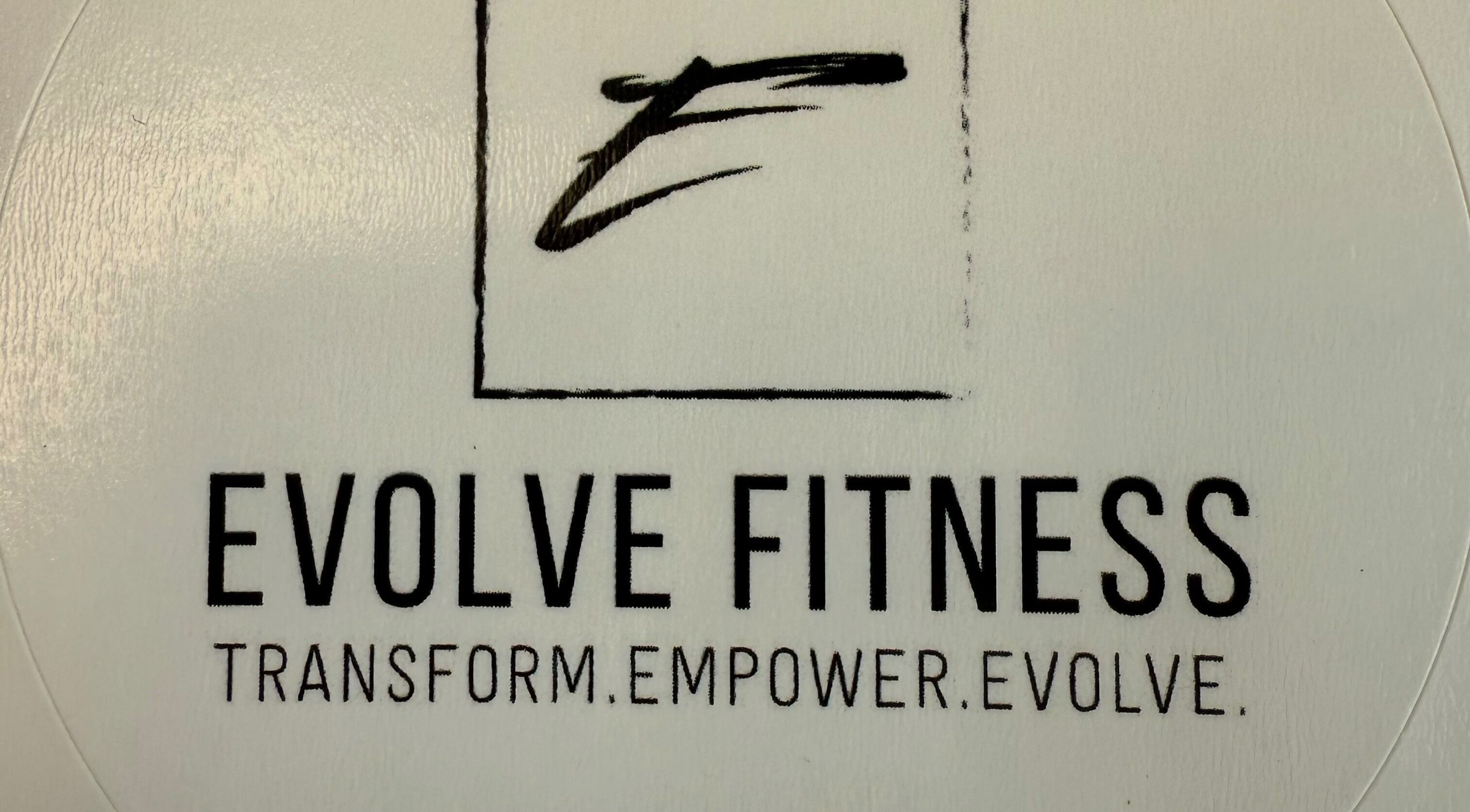 Evolve Massage logo sign in Invercargill, Southland Region, NZ. Minimalistic design showcasing venue's name.