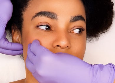 Professional facial massage at VFace Miami, located in Miami Beach, Florida, US, for ultimate skin rejuvenation.